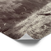 Huckleberry & Tom (Sepia Edition) Poster (Ecke)