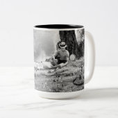 Huckleberry & Tom Zweifarbige Tasse (VorderseiteRechts)
