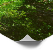 Huddersfield Broad Canal and Whitacre Mill Viaduct Poster (Ecke)