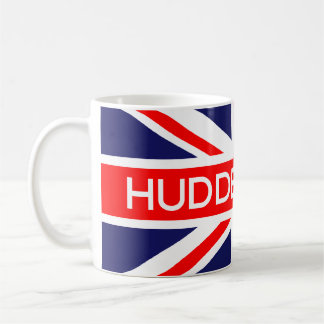 Huddersfield UK Flag Kaffeetasse