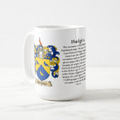 Hudgins, der Ursprung, die Bedeutung und das Kaffeetasse (Vorderseite Links)