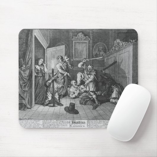 Hudibras Catechiz'd, Platte IV Mousepad (Mit Mouse)