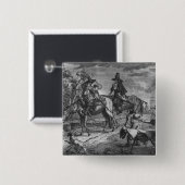 Hudibras Sallies weiter, Platte II Button (Vorne & Hinten)