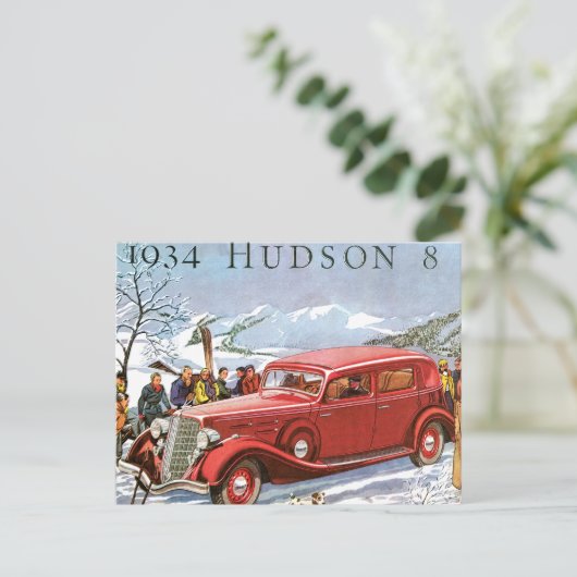 Hudson 1934 postkarte (Stehend Vorderseite)