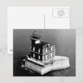 Hudson-Athens-Leuchtturm Postkarte (Vorne/Hinten)