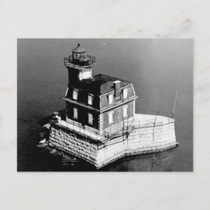 Hudson-Athens-Leuchtturm Postkarte