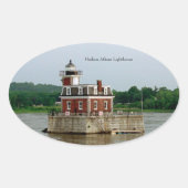 Hudson Athens Lighthouse Aufkleber (Vorderseite)