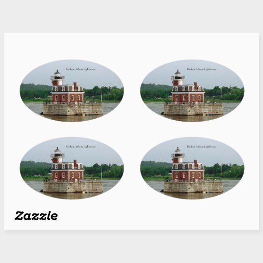 Hudson Athens Lighthouse Aufkleber (Blatt)
