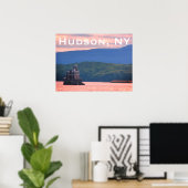 Hudson Athens Lighthouse - Hudson City Light, NY Poster (Heimbüro)