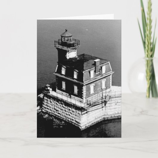 Hudson-Athens Lighthouse Karte (Vorderseite)