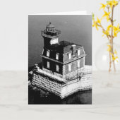 Hudson-Athens Lighthouse Karte (Gelbe Blume)
