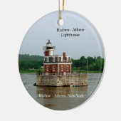 Hudson Athens Lighthouse Keramik Ornament (Links)