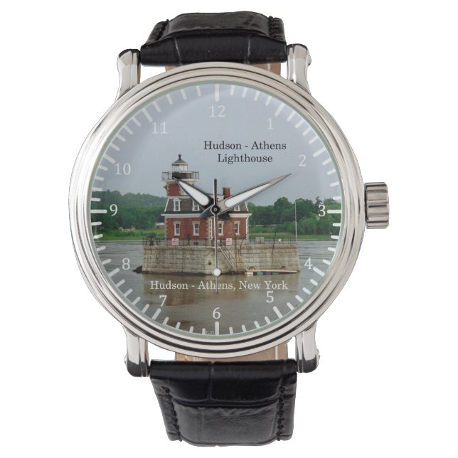 Hudson Athens Lighthouse watch Armbanduhr (Vorderseite)