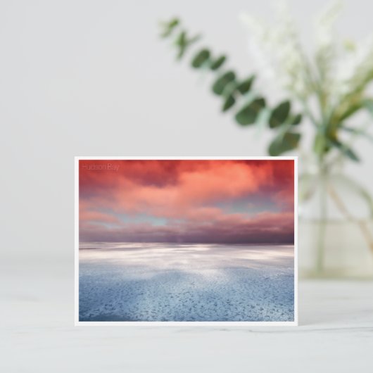 Hudson Bay Postkarte (Stehend Vorderseite)