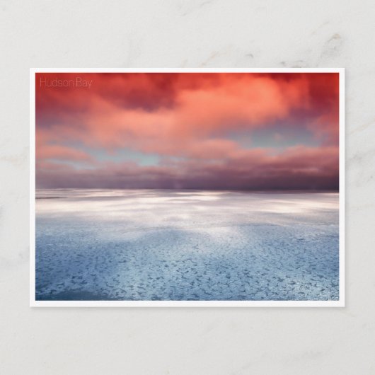 Hudson Bay Postkarte (Vorderseite)