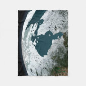 Hudson Bay Sea Ice am 14. November 2005. Fleecedecke (Vorderseite)