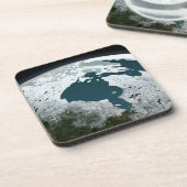 Hudson Bay Sea Ice am 14. November 2005. Getränkeuntersetzer (Linke Seite)