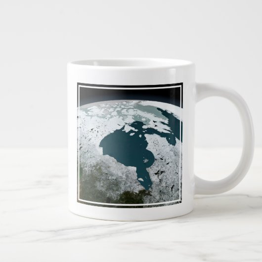 Hudson Bay Sea Ice am 14. November 2005. Jumbo-Tasse (Rechts)