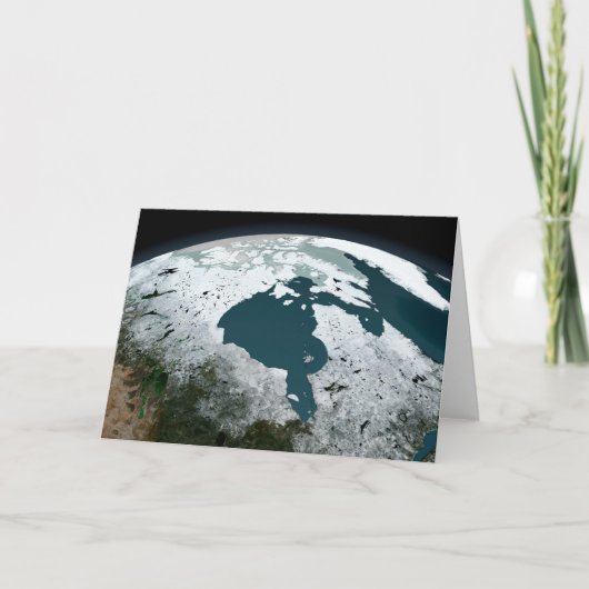 Hudson Bay Sea Ice am 14. November 2005. Karte (Vorderseite)