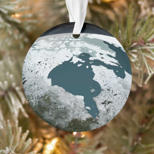 Hudson Bay Sea Ice am 14. November 2005. Ornament (Baum)