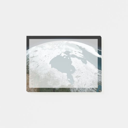 Hudson Bay Sea Ice am 14. November 2005. Post-it Klebezettel (Vorderseite)