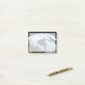 Hudson Bay Sea Ice am 14. November 2005. Post-it Klebezettel (Auf Schreibtisch)