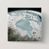 Hudson Bay Sea Ice am 29. April 2006. Button (Vorderseite)