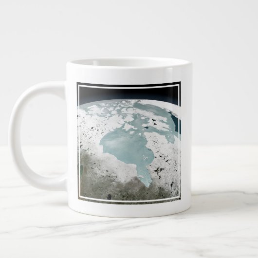 Hudson Bay Sea Ice am 29. April 2006. Jumbo-Tasse (Links)