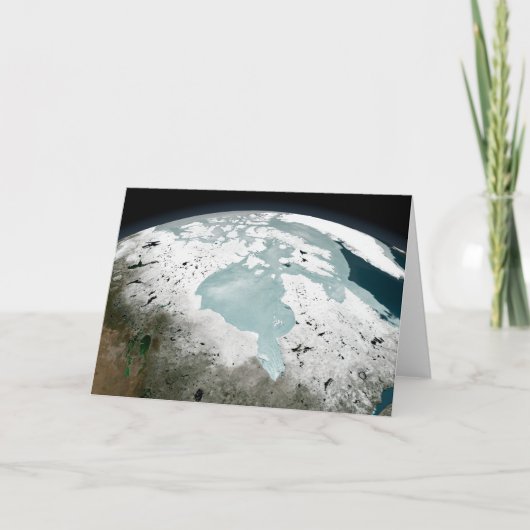 Hudson Bay Sea Ice am 29. April 2006. Karte (Vorderseite)