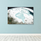 Hudson Bay Sea Ice am 29. April 2006. Leinwanddruck (Insitu (Holzboden))