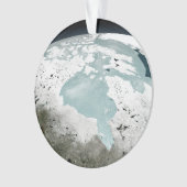 Hudson Bay Sea Ice am 29. April 2006. Ornament (Vorderseite)