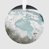 Hudson Bay Sea Ice am 29. April 2006. Ornament (Vorderseite)