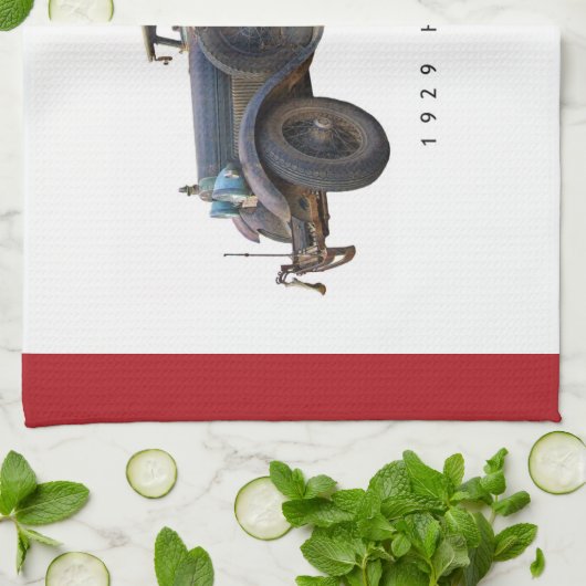 Hudson Car 1929 Geschirrtuch (Gefaltet)