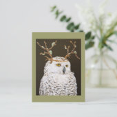 Hudson, die schneebedeckte Postkarte (Stehend Vorderseite)