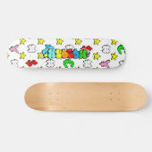 Hudson Graffiti Custom Personalisiert Skateboard (Horizontal)