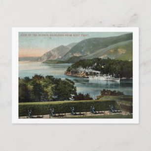 Hudson Highlands von West Point, NY 1911 Vintage Postkarte