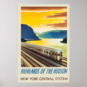 Hudson-Hochland New York Central System Poster