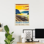 Hudson-Hochland New York Central System Poster (Heimbüro)