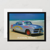 Hudson Hornet Postkarte (Vorne/Hinten)