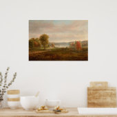 Hudson im Herbst - Thomas Doughty Fine Art Poster (Küche)