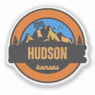 Hudson, Kansas Aufkleber