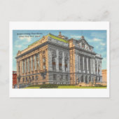 Hudson Landkreis Court House in Jersey City, NJ Postkarte (Vorderseite)
