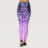 Hudson Leggings Rosa Blau Lila verblassen (Rückseite)