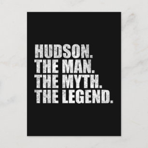 Hudson Name, Hudson Der Mann Der Mythos Die Legend Postkarte