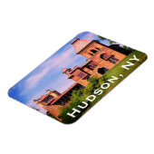Hudson, NY - Frederic Church Anwesen Magnet (Linke Seite)