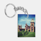 Hudson, NY - Frederic Church Anwesen Schlüsselanhänger (Vorderseite links)