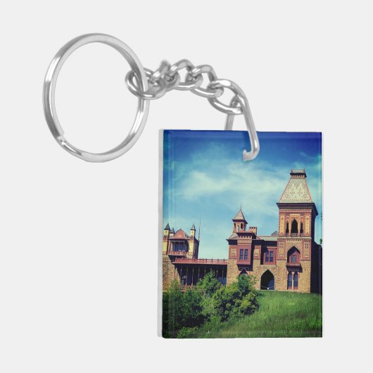 Hudson, NY - Frederic Church Anwesen Schlüsselanhänger (Vorderseite links)