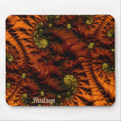 HUDSON ~ Personalisiertes Fraktal ~ Erdung Würmer  Mousepad (Vorne)