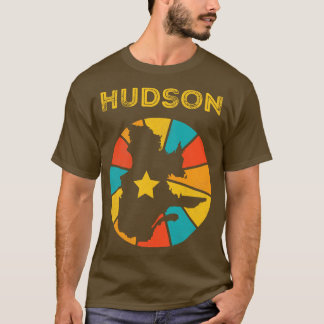 Hudson Quebec Canada Vintag Distressed Souvenir 1 T-Shirt