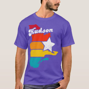 Hudson Quebec Canada Vintag Distressed Souvenir 2 T-Shirt